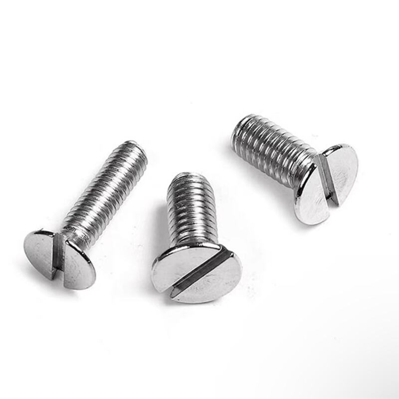 สกรูหัวผ่า (Slotted Screw) 
